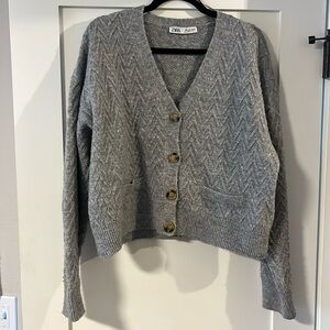 Zara Gray Cardigan